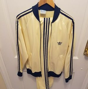 Vintage 1980's RUN DMC ADIDAS Unisex Jumpsuit Sz M