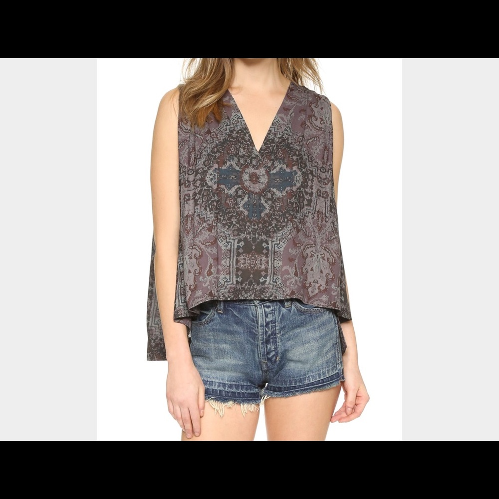 Free People sleeveless Darcy Super V Tank