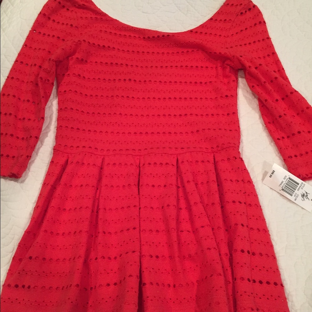 Peplum orange blouse