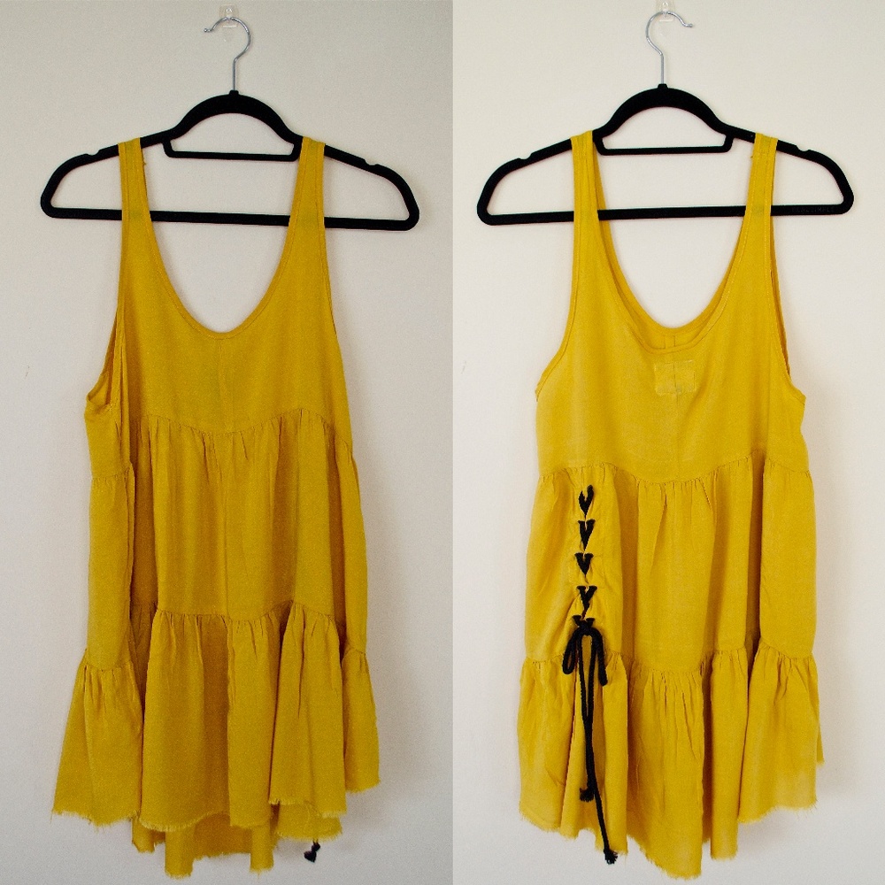 Gold Tank Dress