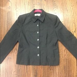 JONES NEW YORK 100 % WOOL PETITE BLAZER