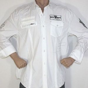 New Rebel Spirit Men's Royal Way of Life Shirt M