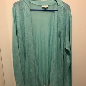J Jill pure linen cardigan