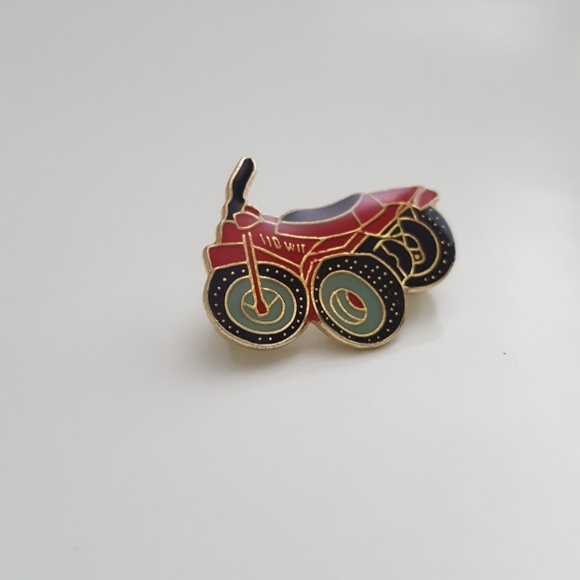 Vintage Jewelry - Vintage ATV Pin