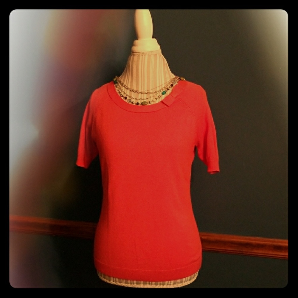 ORANGE CUTE TOP-SIZE L