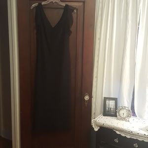 Mid length cap sleeve cocktail dress