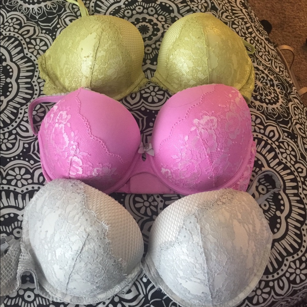 3 NWOT Victoria's Secret bras