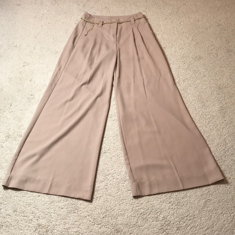 NWOT high waist, wide leg dress pants