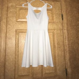 Charlotte Russe white printed dress