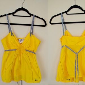 Gold Thin-Strapped Camisole