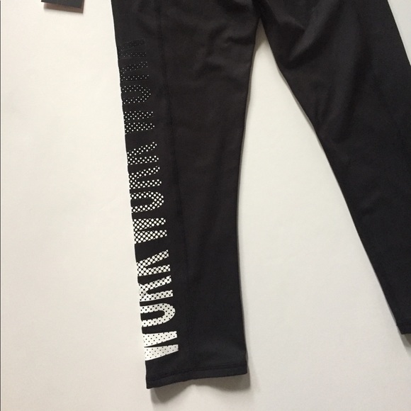 NWT Betsey Johnson Performance Work Logo Leggings - Picture 7 of 8