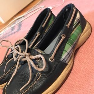 Sperry Top Sliders w/ striped pattern