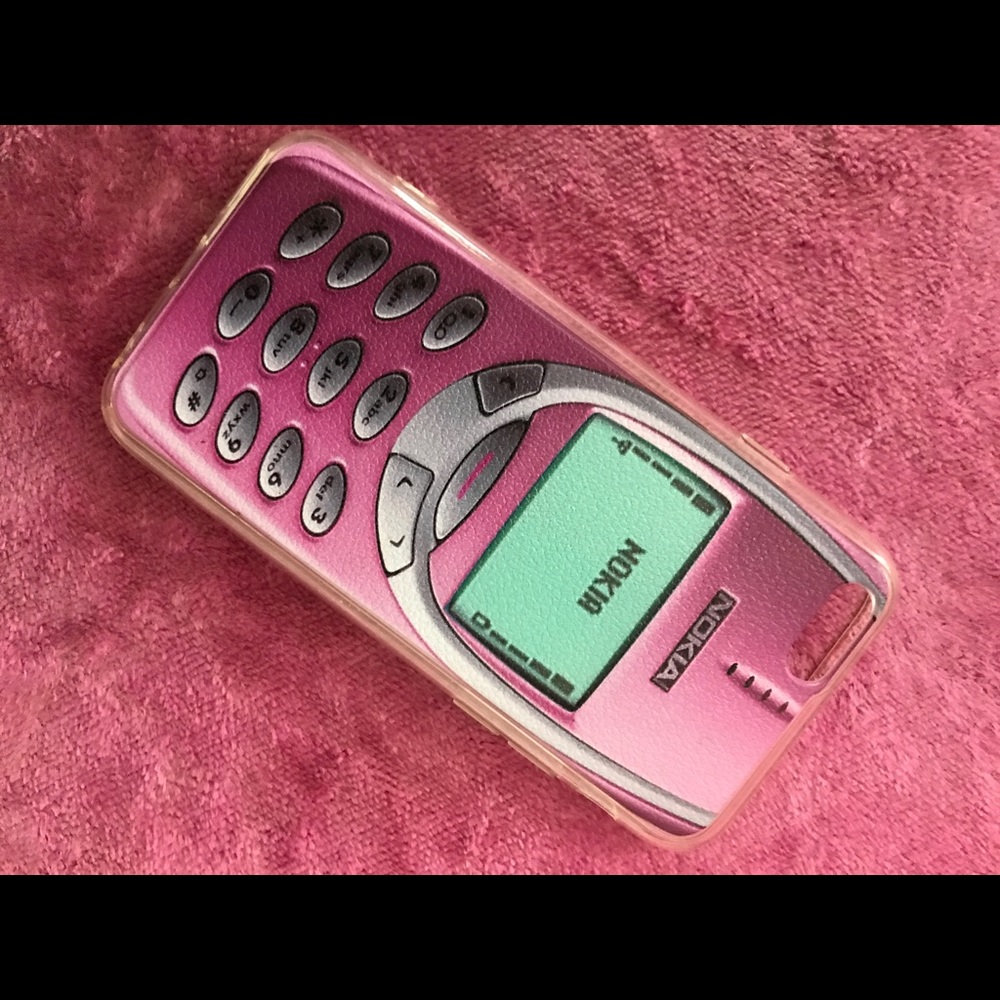 iPhone 6/6s case with a Nokia old school face