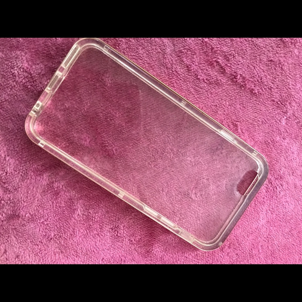 Clear / Gold iPhone 6/6s case