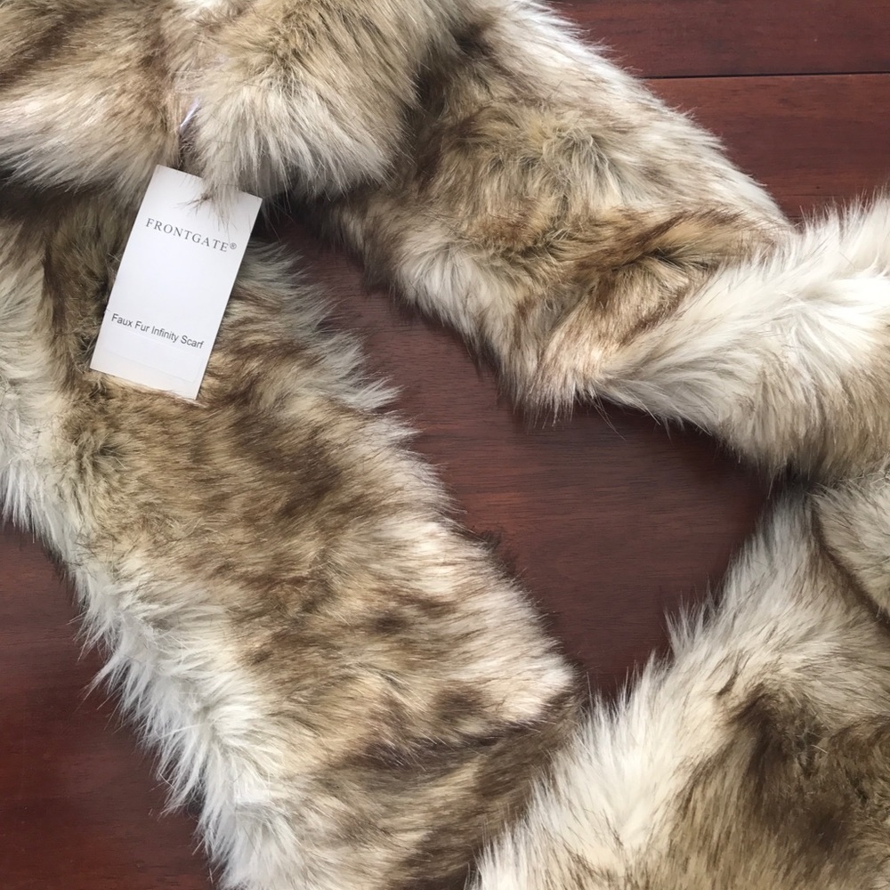 Faux Fur Infinity Scarf