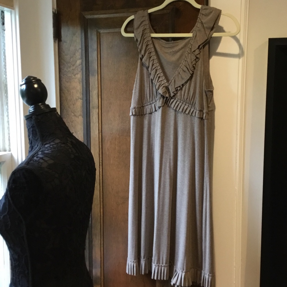 Cynthia Rowley Ruffle Dress Sz L NWOT