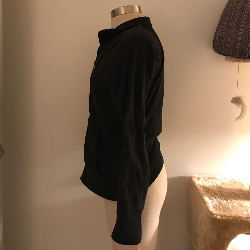 NWOT Black North face fleece zip up - Picture 4 of 5