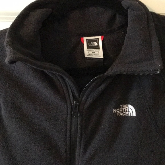 NWOT Black North face fleece zip up - Picture 2 of 5