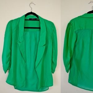 Green Blazer