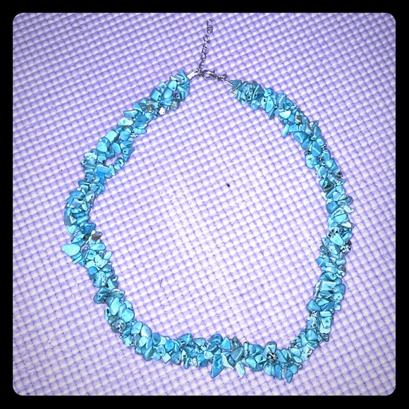 Turquoise beaded necklace - Picture 1 of 1