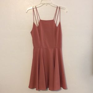 Silence + Noise Coral Dress