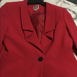 Red jacket