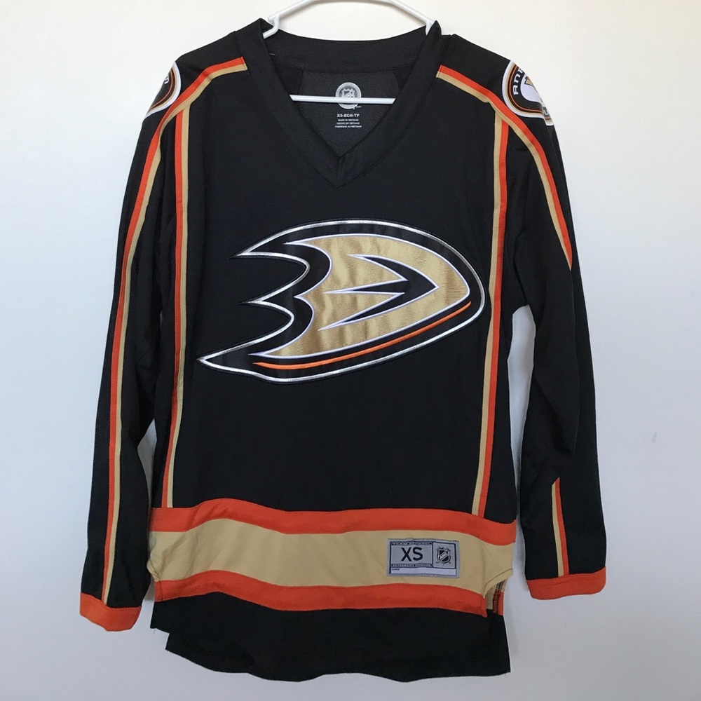 Anaheim Ducks Men's Hockey Team Jersey XS