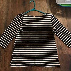LOFT striped sweater - very good quality fabric