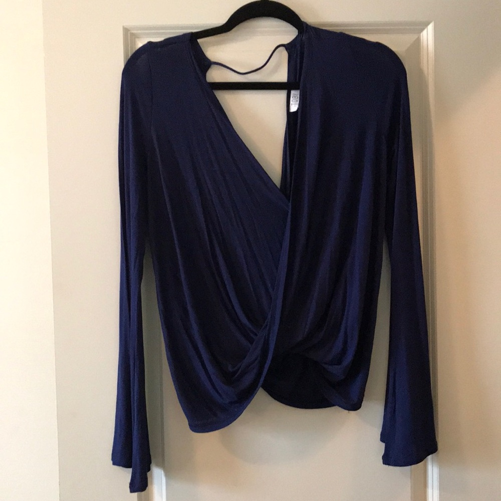 NWOT Navy Blue TOBI long sleeve