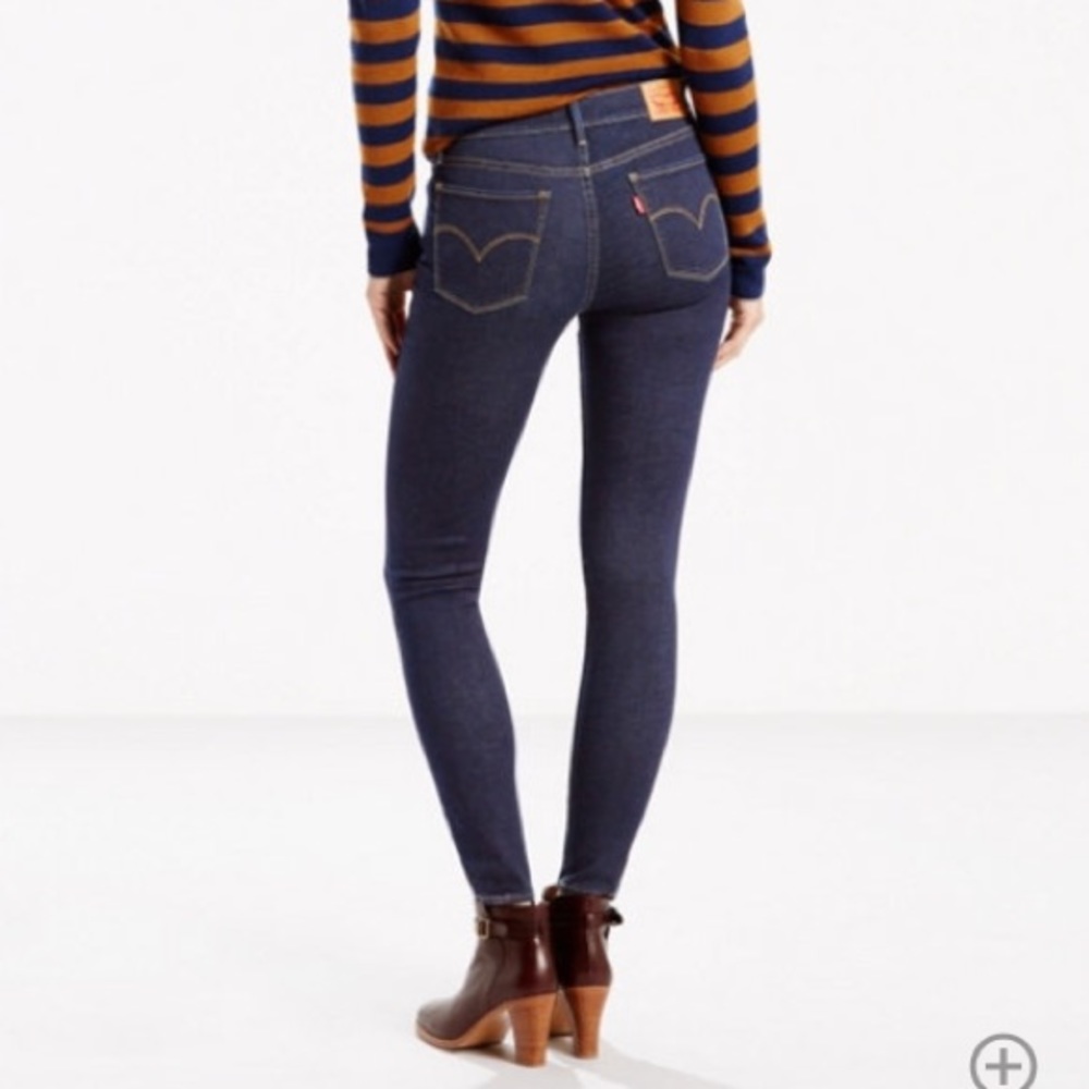 NWT Levi's 710 FLAWLESSFX SUPER SKINNY JEANS