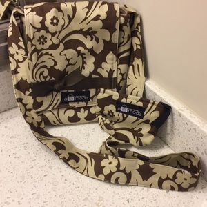 Alamode cross body purse with matching coin purse
