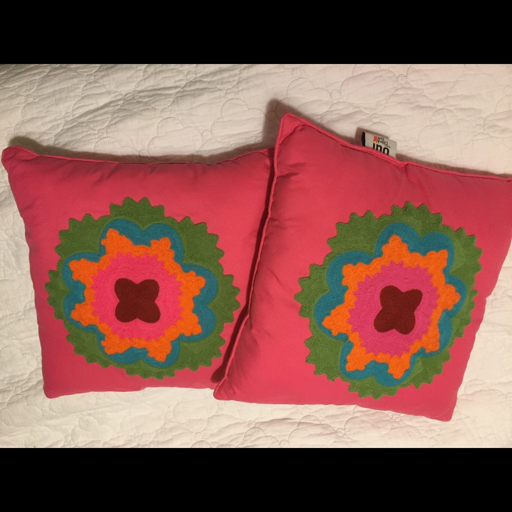 Beautiful throw pillows (set of 2)