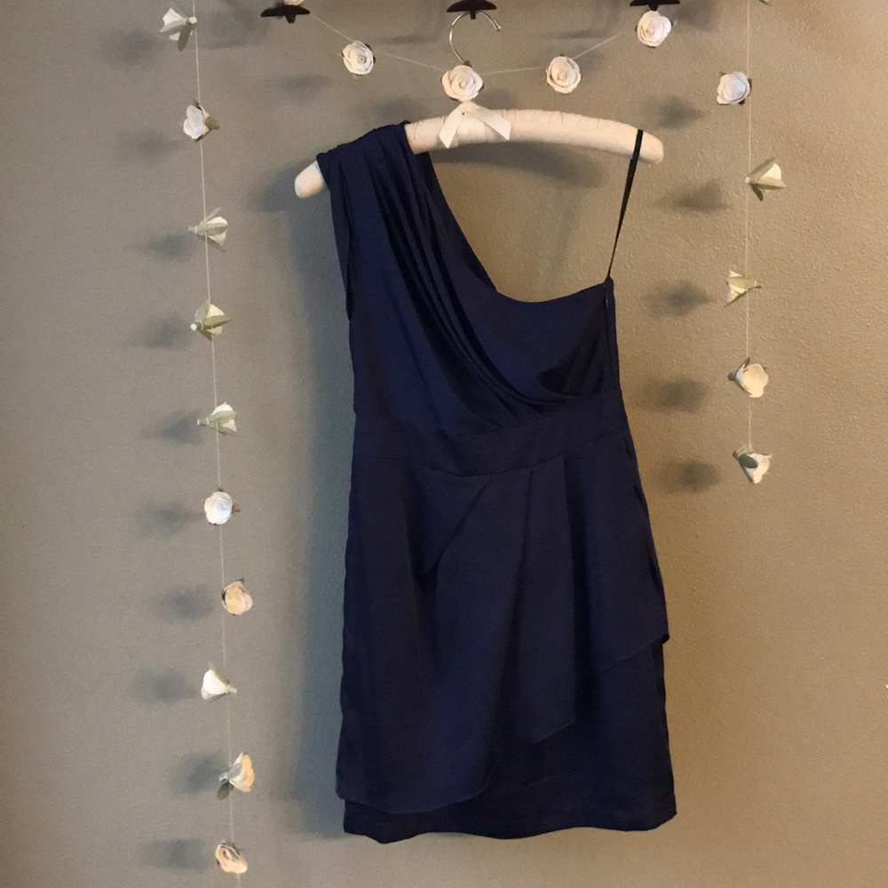 Blue homecoming dress