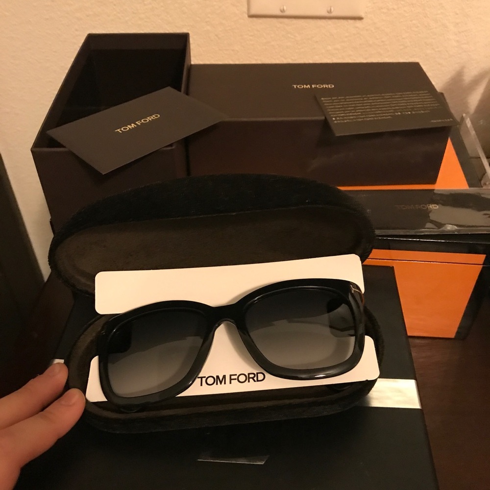 Tom Ford Square Sunglasses (Asian Fit)