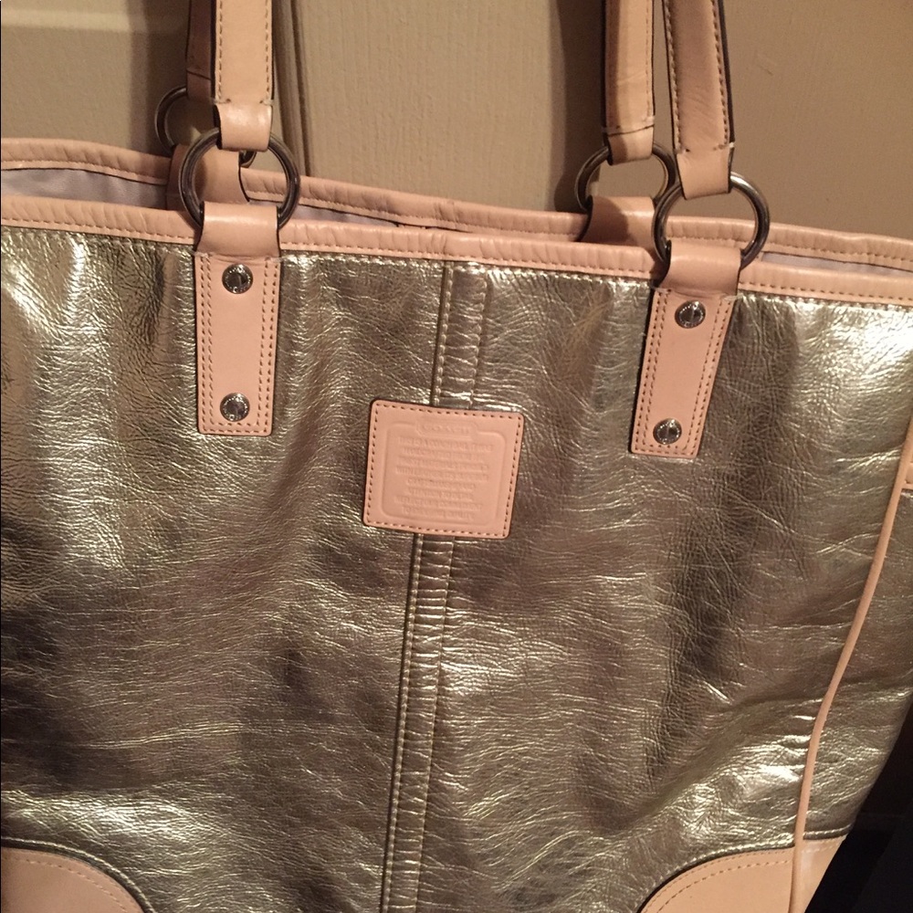 Coach purse. Used twice.  Authentic.  35.00