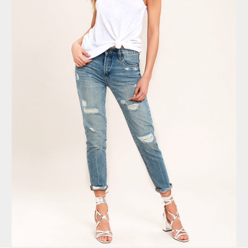 Blank NYC Pin Up High Rise Jeans