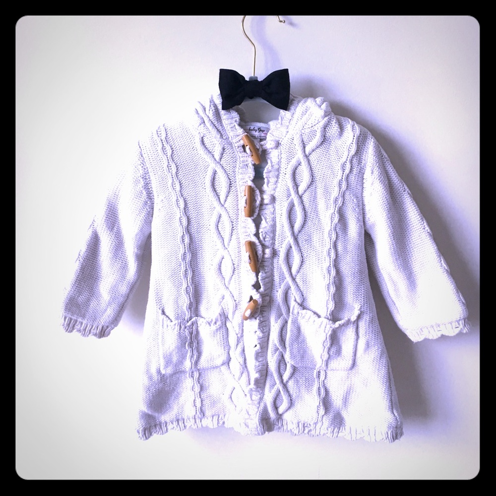 Baby Gap hooded knit coat! LOVED