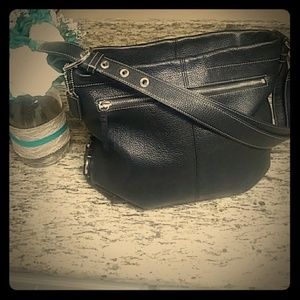 Coach Convertible Leather Duffle Purse/ Crossbody