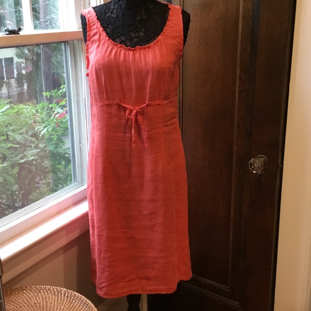 Willi Smith 100% Linen Dress 10
