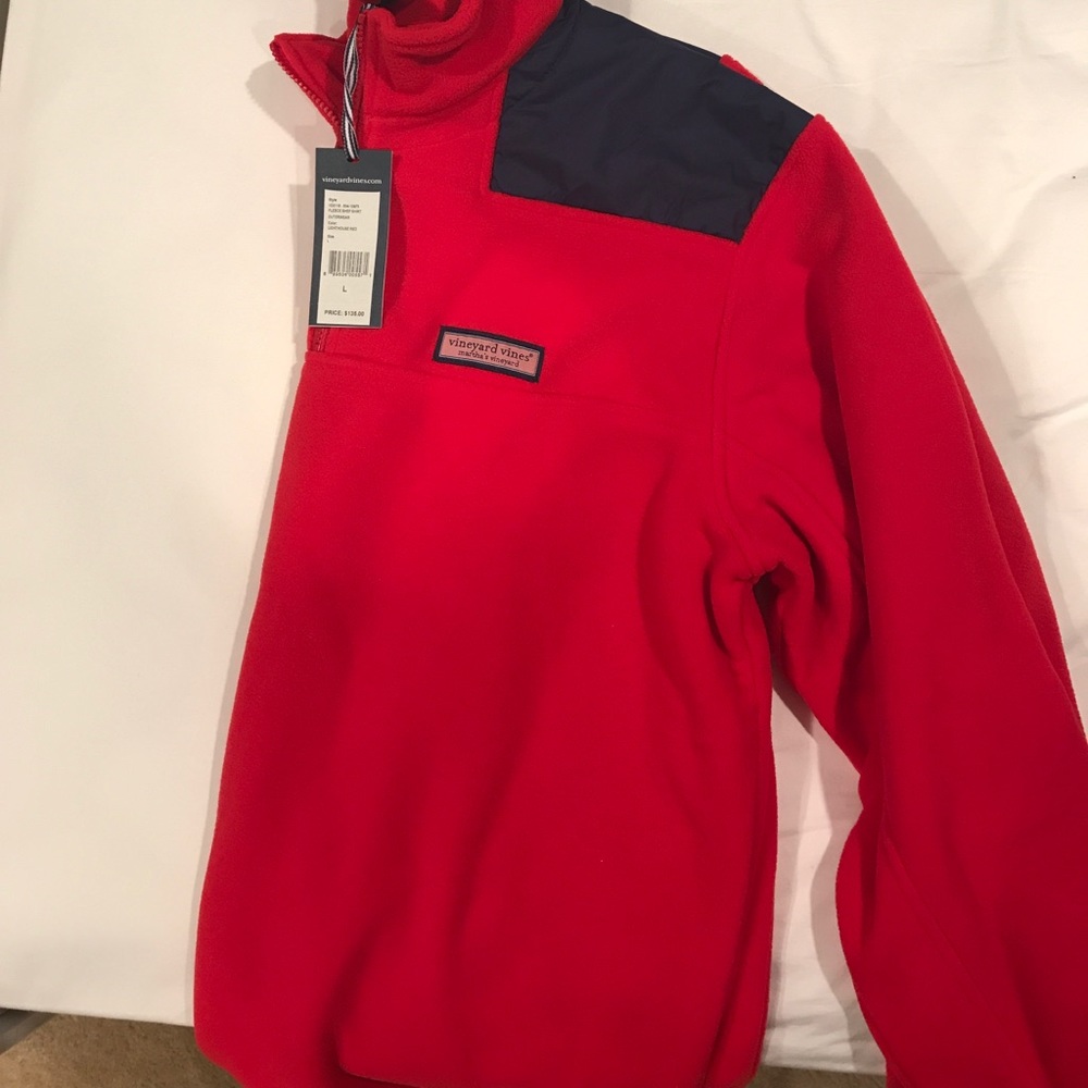 Men's VineYard Vines Fleece Shep Shirt