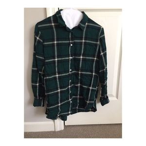 Forest Green Flannel