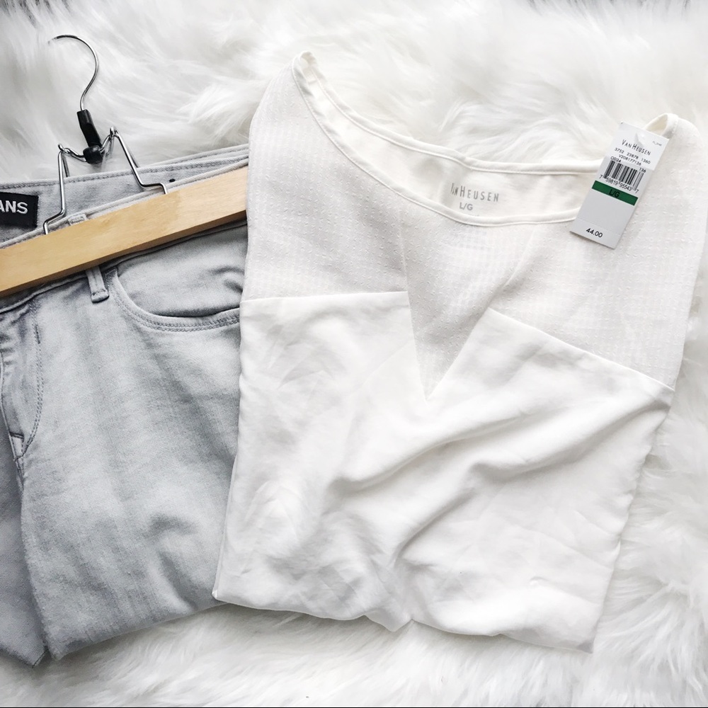 NWT VAN HEUSEN BLOUSE