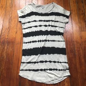 Tie dye UO shirt dress