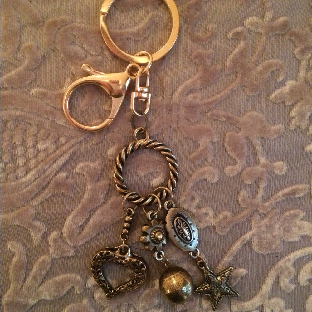Boho Vintage Purse Jewelry ~Keychain