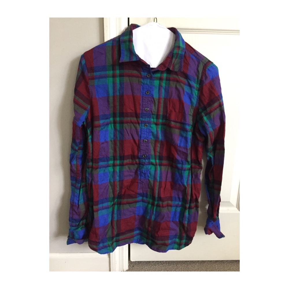J. Crew Plaid Flannel