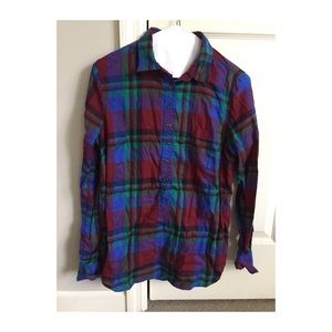 J. Crew Plaid Flannel