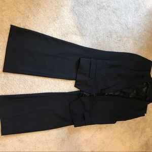 Gap Pinstripe Navy Blue Suit, Vest and Pants