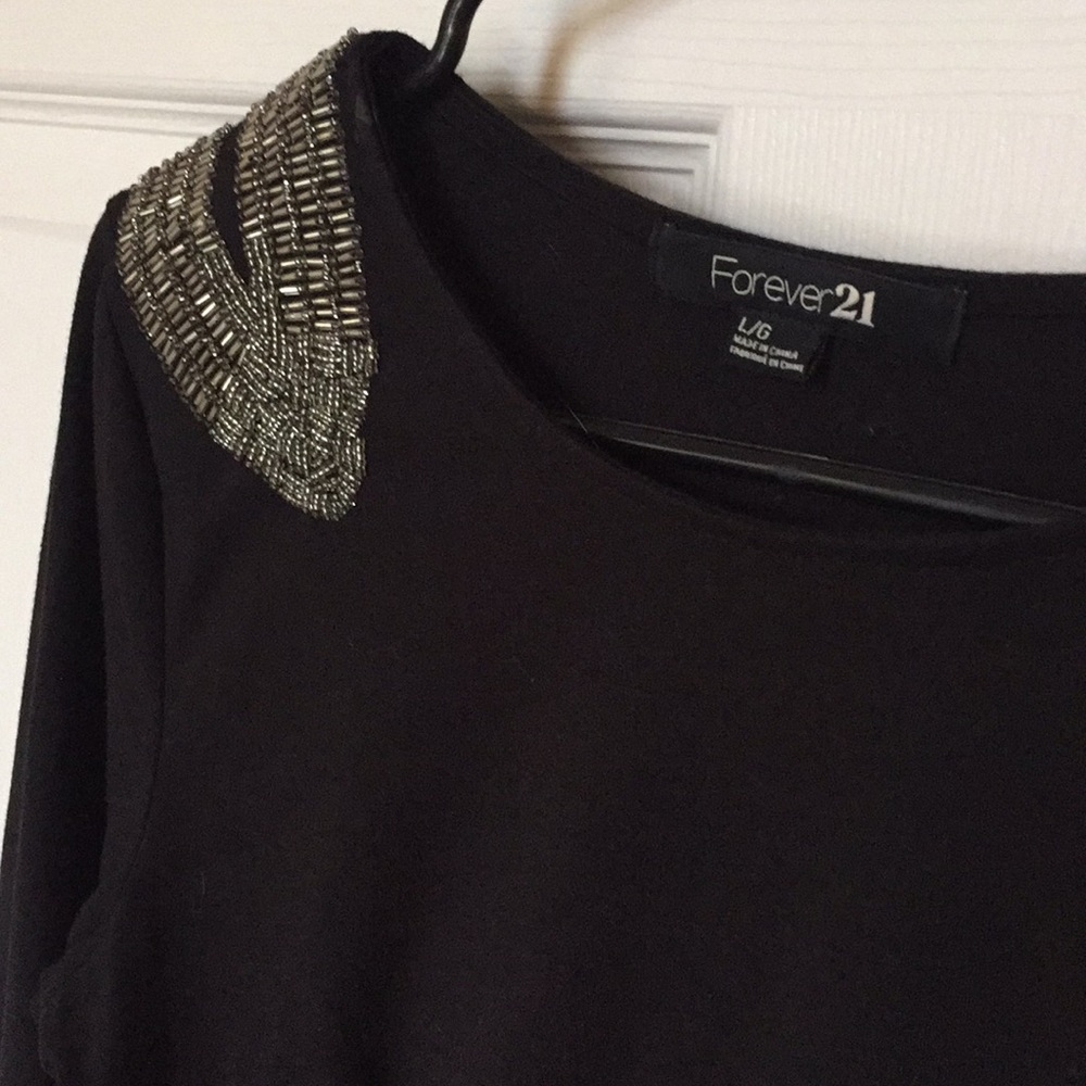 Black and sequin top!