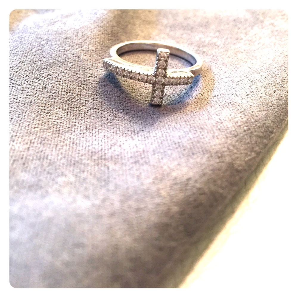 Silpada cross ring