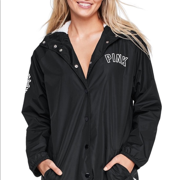 Pink Victoria Secret Coaches Limited Jacket 1041 - Picture 5 of 8